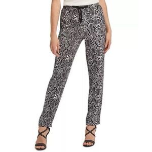 DKNY • Snake-Print Drawstring Pants